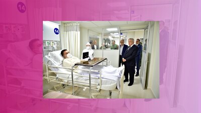 La supervisión de un hospital que aún no es inaugurado causó molestia entre la oposición