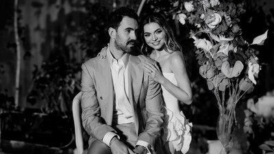 Los novios se muestran felices en redes sociales