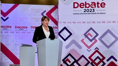 Delfina se caracterizó por mantener el temple ante los ataques de su par... pero no siempre lo logró