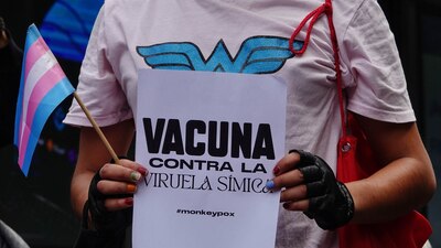 Las protestas para exigir la vacuna de la viruela del mono se han dado en diferentes puntos del país.