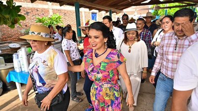 El año pasado, fue exhibida en un video desayunando con el presunto líder de 'Los Ardillos'