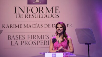 Hasta el momento, Karime Macías no tiene una orden de aprehensión emitida por la PGR