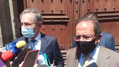 Los empresarios acudieron a Palacio Nacional para una reunión con el presidente