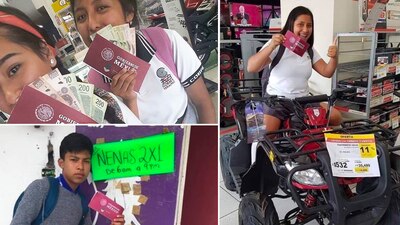Este apoyo es para que los jóvenes no dejen de estudiar