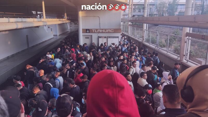 ¿Tarde al trabajo? Línea 12 del Metro colapsa en primer lunes de marzo