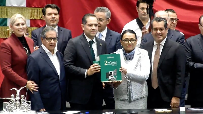 Secretaria de Gobernación entrega al Congreso Segundo Informe de Gobierno de Sheinbaum