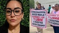 “No se le olvide mi hija”: Mamá de la periodista Roxana Guzmán aborda a Sheinbaum en Veracruz