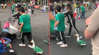 Sólo en México: Pato con playera del ‘Tri’ causa sensación durante los festejos del Mundial