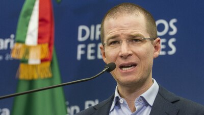 El presidente nacional del PAN, Ricardo Anaya Cortés