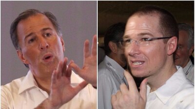 Los candidatos presidenciales se saludaron en vuelo comercial