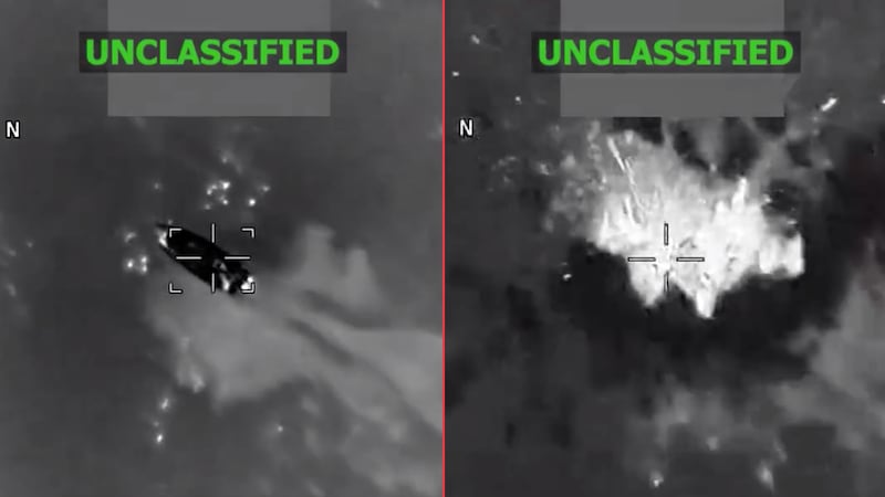 Ejército de EU ataca otra supuesta narcolancha con 3 tripulantes en el Caribe