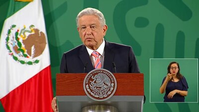 El presidente aseguró que en Campeche hay condiciones para el regreso a clases presencial