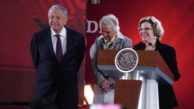 Nadine Gasman, titular de Inmujeres, presentó el plan para erradicar la violencia contra las mujeres