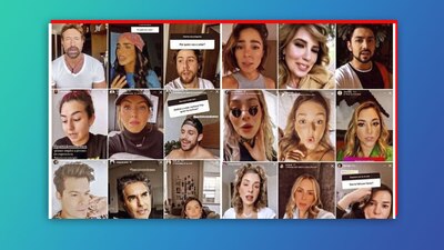 Celebridades difundieron mensajes en favor del partido verde