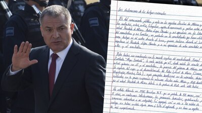 La sentencia en contra de García Luna está pactada para el próximo 9 de octubre