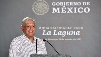 El presidente se queja de los amparos que frenan sus obras o políticas