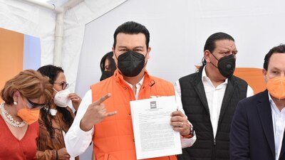 El senador ya fue edil del municipio y busca repetir en el cargo por tres años más