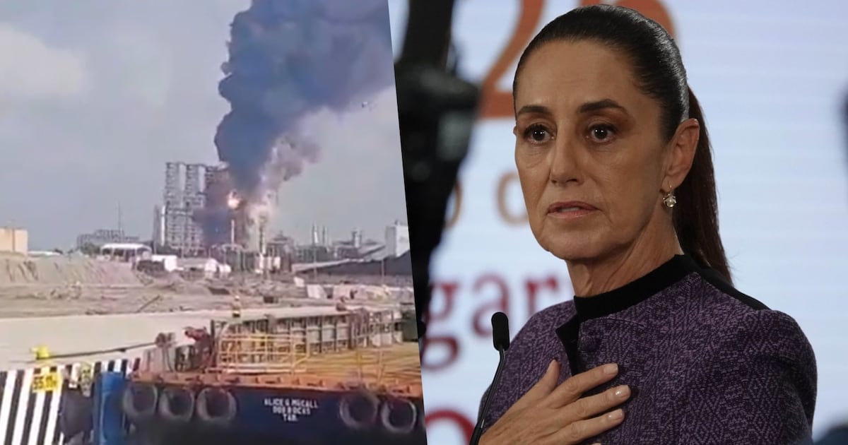 Está controlado”: Sheinbaum descarta víctimas por incendio en la refinería de Dos Bocas – Nacion321