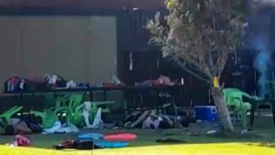 Al lugar acudieron paramédicos para dar atención médica a las víctimas