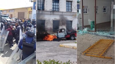La Guardia Nacional pidió a los pobladores resguardarse en un lugar seguro