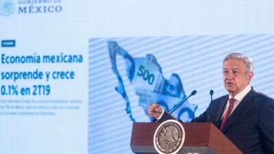 El presidente Andrés Manuel López Obrador citó una nota de El Financiero