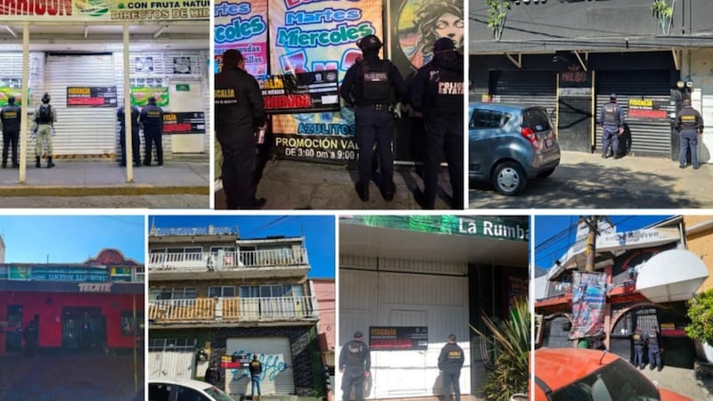 ‘Operación Atarraya’: Van contra 7 bares y ‘chelerías’ de Tlalnepantla y Naucalpan