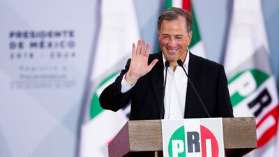 Meade será el primer candidato presidencial tricolor no afiliado al partido