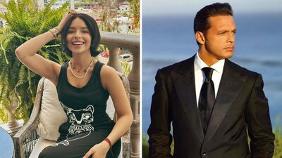 La cantante indicó que aún le falta carrera para igualar a Luis Miguel