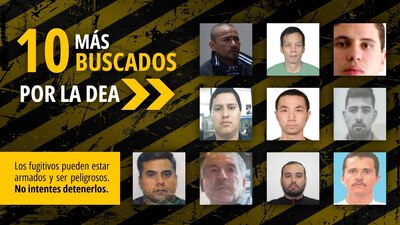 En esta lista de la DEA todavía se encuentra 'El Mencho', líder del CJNG