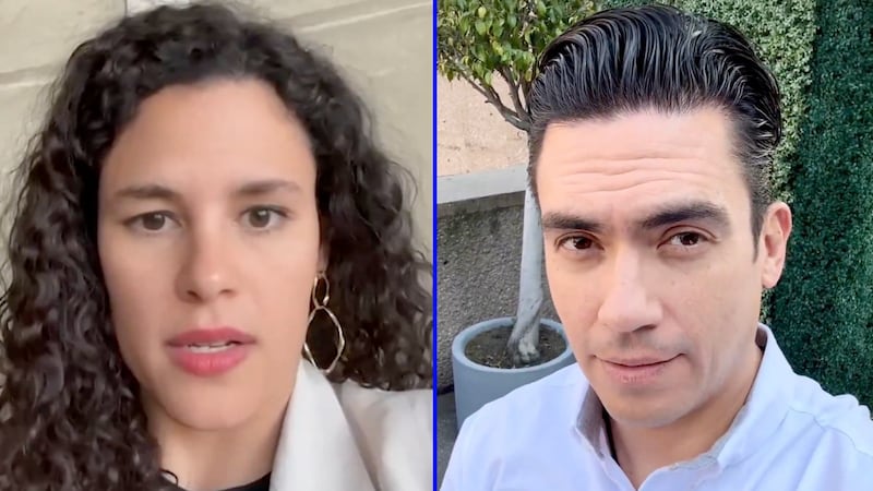 Luisa Alcalde y Jorge Romero chocan en redes por derecho de réplica para el PAN