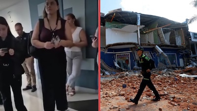 Tras sismo en Colombia, empresa advierte a empleados por “abandono de puesto” si se retiran del edificio