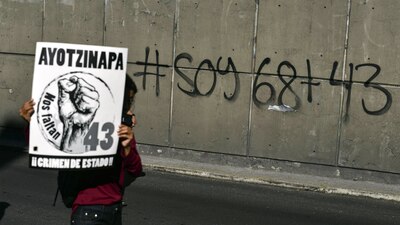 La matanza de Tlatelolco y la desaparición de los 43 normalistas han generado múltiples manifestaciones