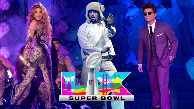Shakira, Bruno Mars y JLO felicitan a Bad Bunny por espectáculo de medio tiempo en el Super Bowl