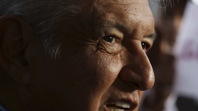 El dirigente de Morena exhibió un comportamiento algo inusual