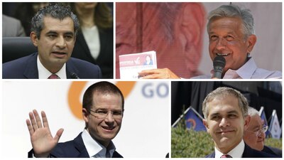 Los aspirantes a Los Pinos visitaron Estados Unidos para mostrar su apoyo a los inmigrantes