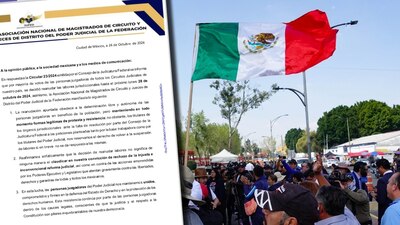 Mediante un posicionamiento de la Jufed, los juzgadores dijeron que no claudicarán en su lucha por el Poder Judicial