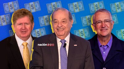 Larrea, Slim y Salinas Pliego son los primeros tres millonarios de México