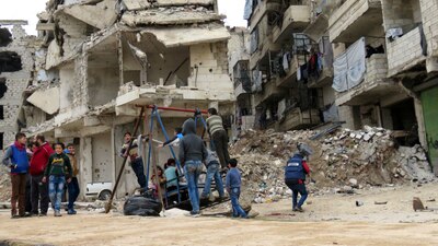 La ciudad de Alepo lleva 6 años en crisis.