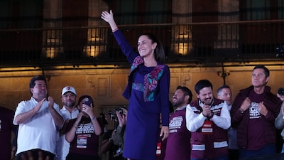 Claudia Sheinbaum tiene una ventaja en los conteos preliminares