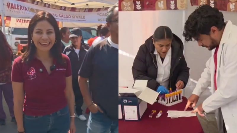 Critican a diputada de Morena por promoverse mediante la vacunación contra el sarampión