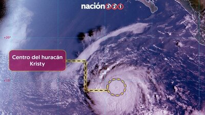 Aunque por ahora el huracán no afecta directamente a México, canales de baja presión sí generarán lluvias