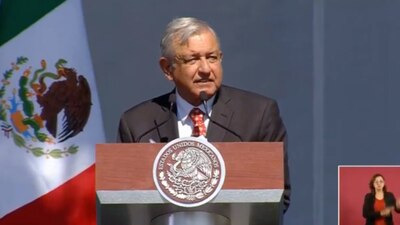 AMLO realizó un evento en el Zócalo por sus primeros 12 meses de gobierno