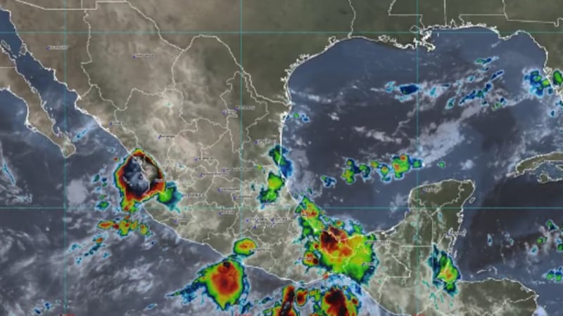 SMN advierte tormentas toda la semana por Frente Frío 3 y formación de ciclón en el Pacífico
