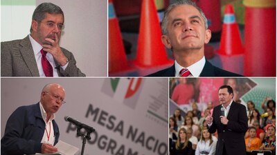 Si José Antonio Meade decide competir por la candidatura presidencial del PRI, estos políticos podrían ser su competencia