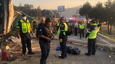 Los heridos fueron trasladados a hospitales cercanos