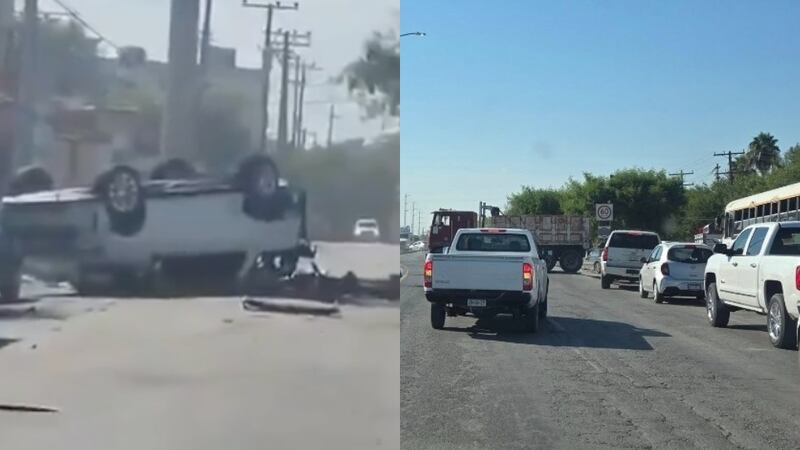 Balaceras, persecuciones y bloqueos ponen en jaque a Matamoros; vecinos se resguardan