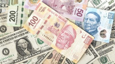 El peso mexicano se colocó en su mejor nivel en 20 días
