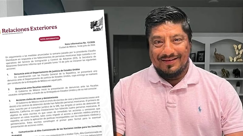 Confirma SRE que inició acciones legales contra los operativos antiinmigrantes de ICE