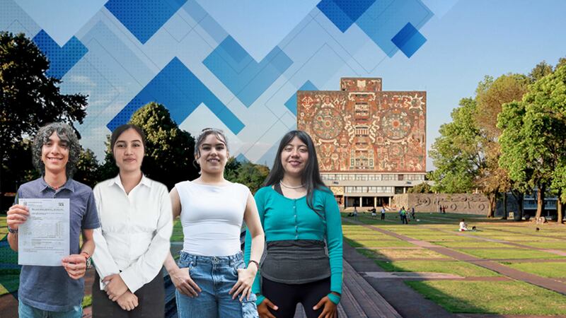 Ellos son los 4 jóvenes que lograron ingresar a la UNAM con puntaje perfecto en examen de admisión