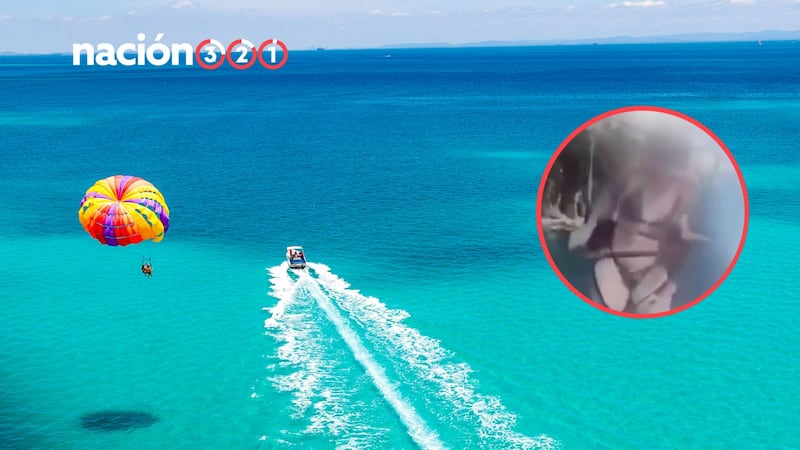 VIDEO: Joven desabrocha su cinturón y cae 50 metros al vacío al practicar paravelismo